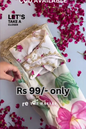 Trendy Waightless Designer Saree