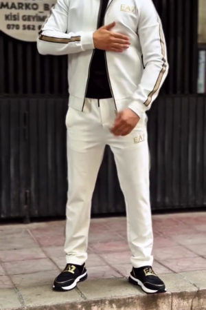 Casual Sweatshirt with Zipper for Men