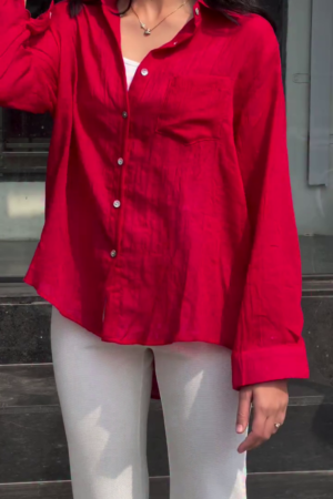 Long Sleeves Shirt With Trouser
