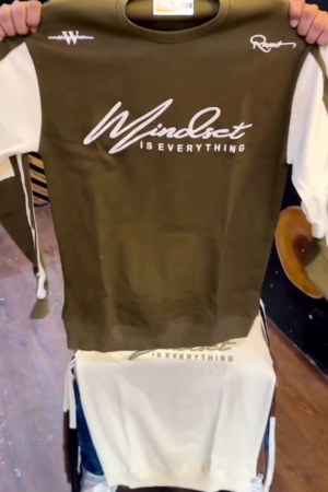 Men's & Women Black Trendy Front and Back Printed Cotton Oversized Drop Shoulder Round Neck T-Shirt